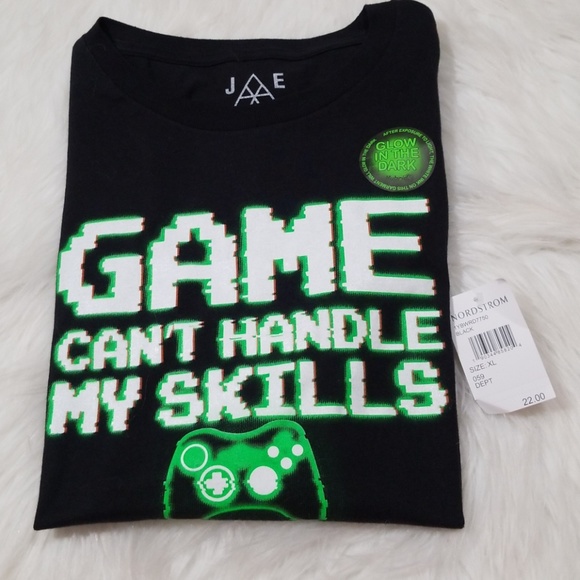 JEM Collective black Gamer T- Shirt. Size XL - Picture 5 of 7